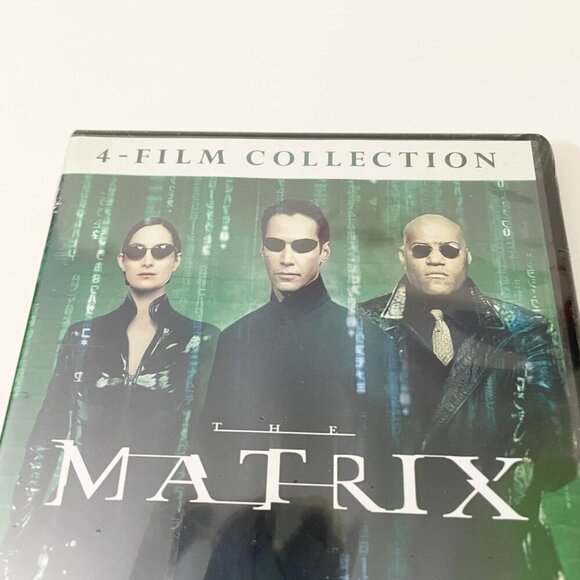 The Matrix 1 2 and 3 Plus The Animatrix 4 Film Collection DVD Movie - Picture 2 of 12